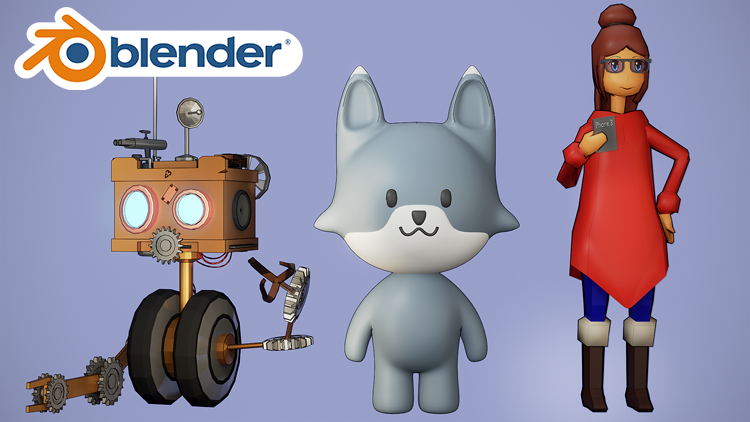 Modéliser des personnages 3D avec Blender 3.3