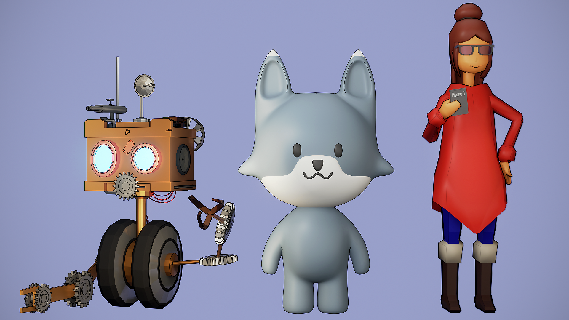 Modéliser des personnages 3D avec Blender 3.3