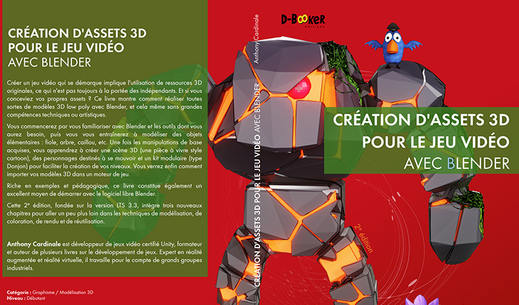 Le meilleur livre pour se lancer dans la 3D avec Blender