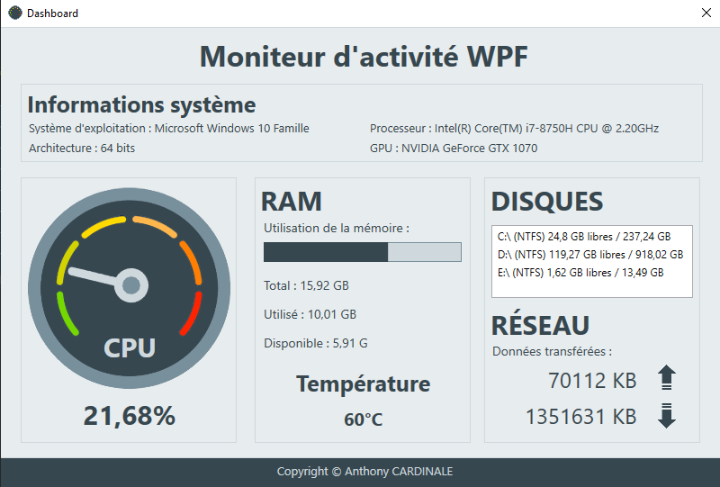 Apprendre le langage C# et le développement logiciel avec WPF et .Net Core